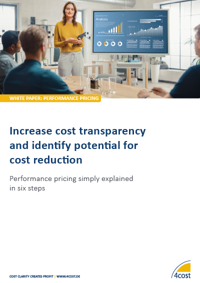 4cost White paper: Performance pricing