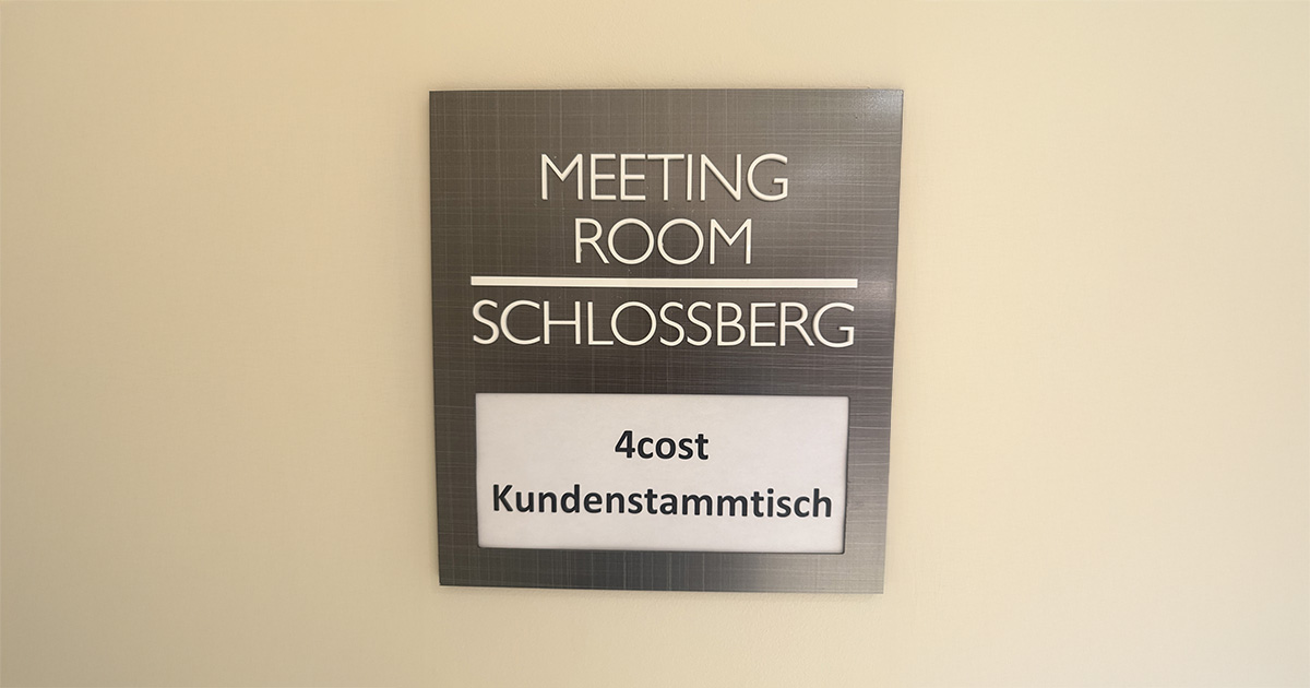 4cost Kundenstammtisch 2025