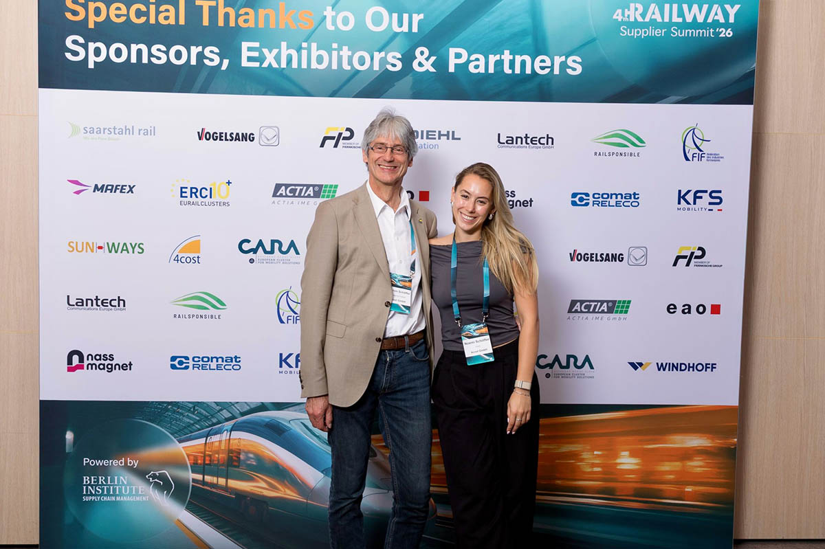4cost auf dem RAILWAY Supplier Summit 2026